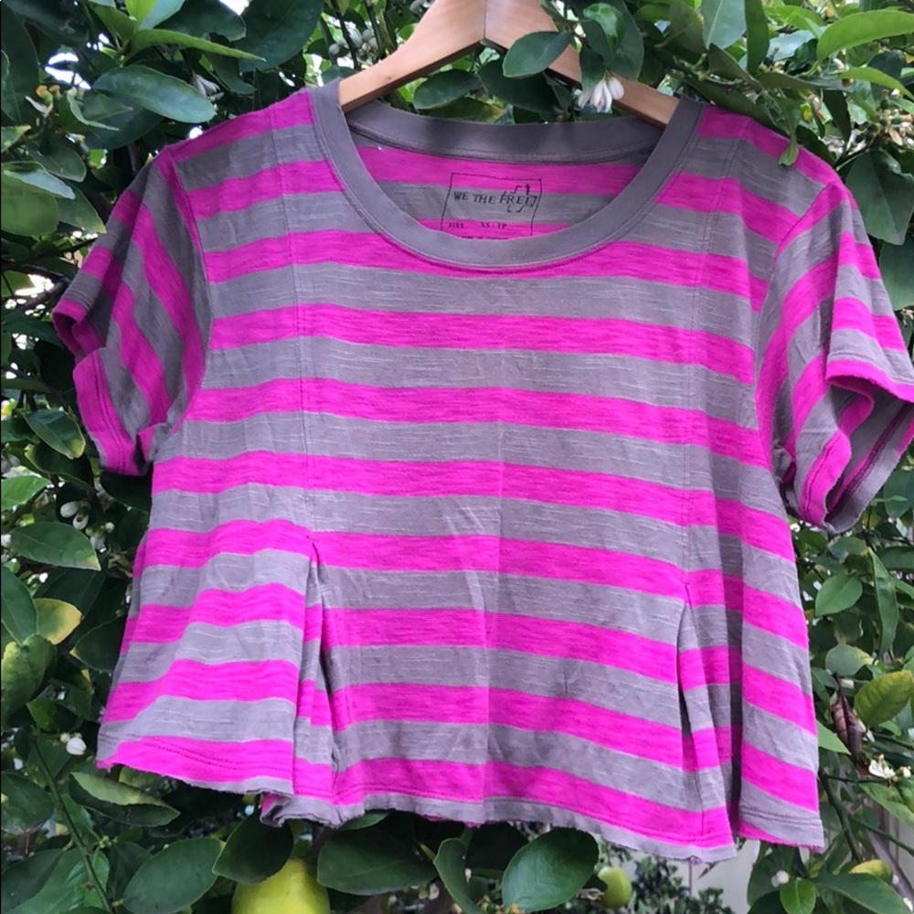 Anthropologie Swing crop top